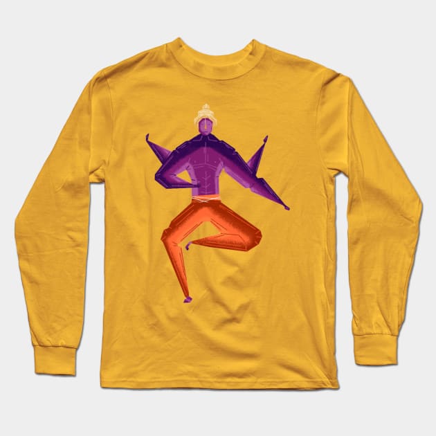 Vishnu Long Sleeve T-Shirt by Antoinegs